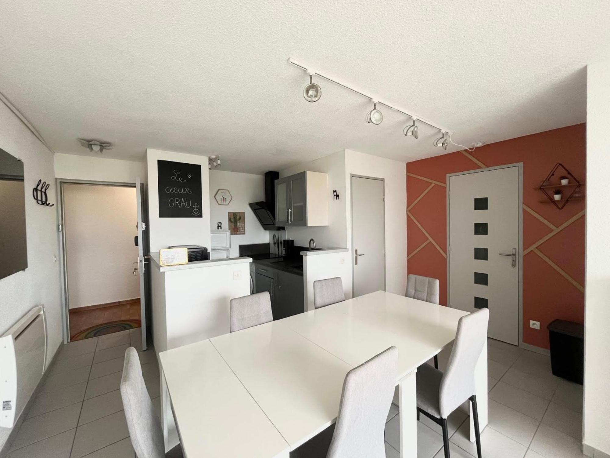 Appartement Devant La Mer + Parking Le Grau-du-Roi Exterior foto